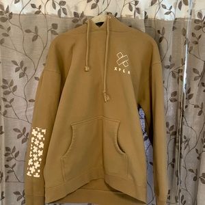 NWOT XPLR tan hoodie